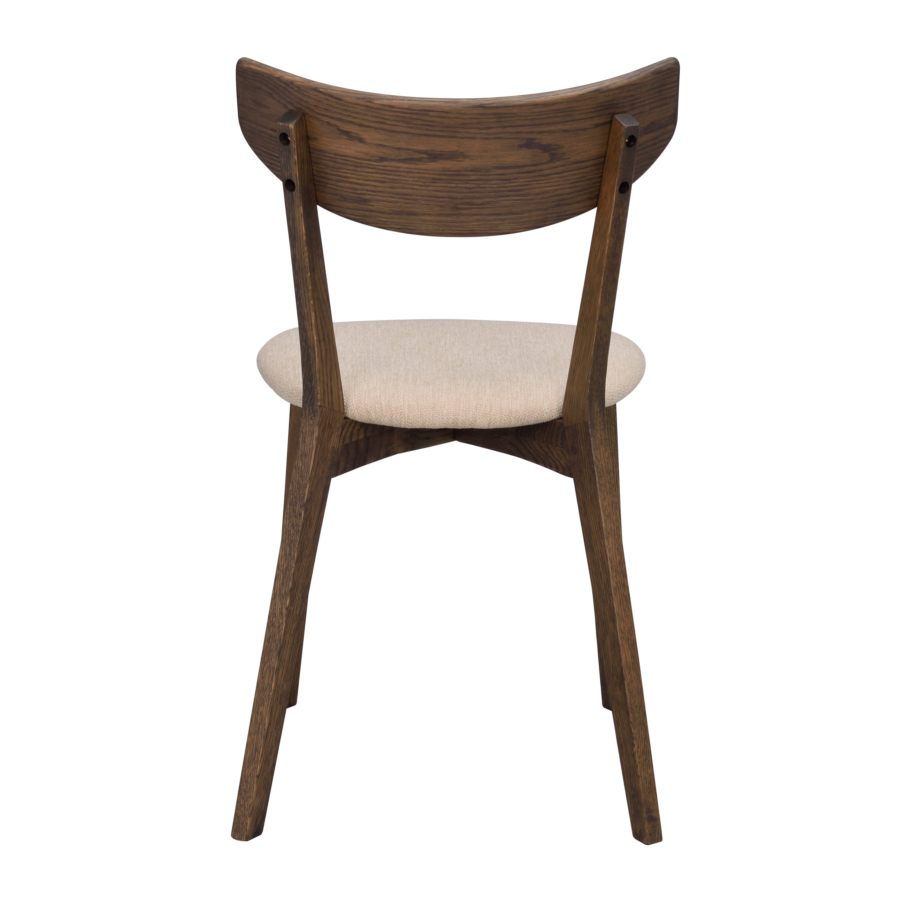 Ami Esszimmerstuhl Braun Eiche/Beige