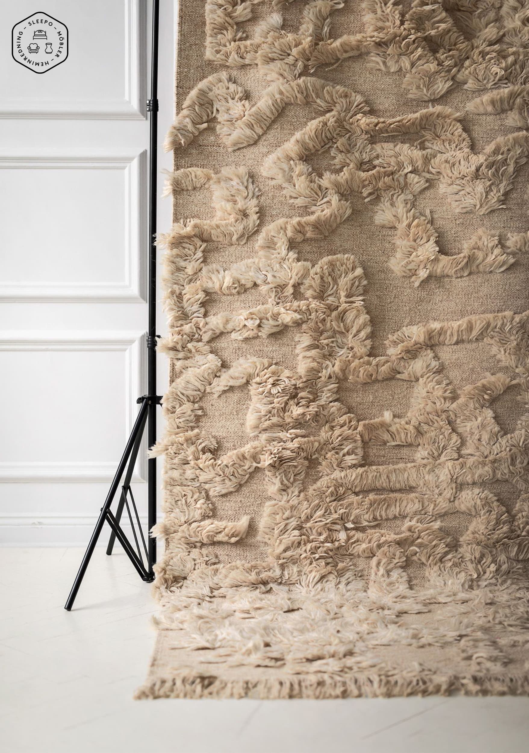 Rio Wollteppich Beige 170x230