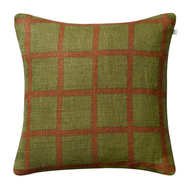 Mela Kissenbezug Cactus Green/Terracotta 50x50