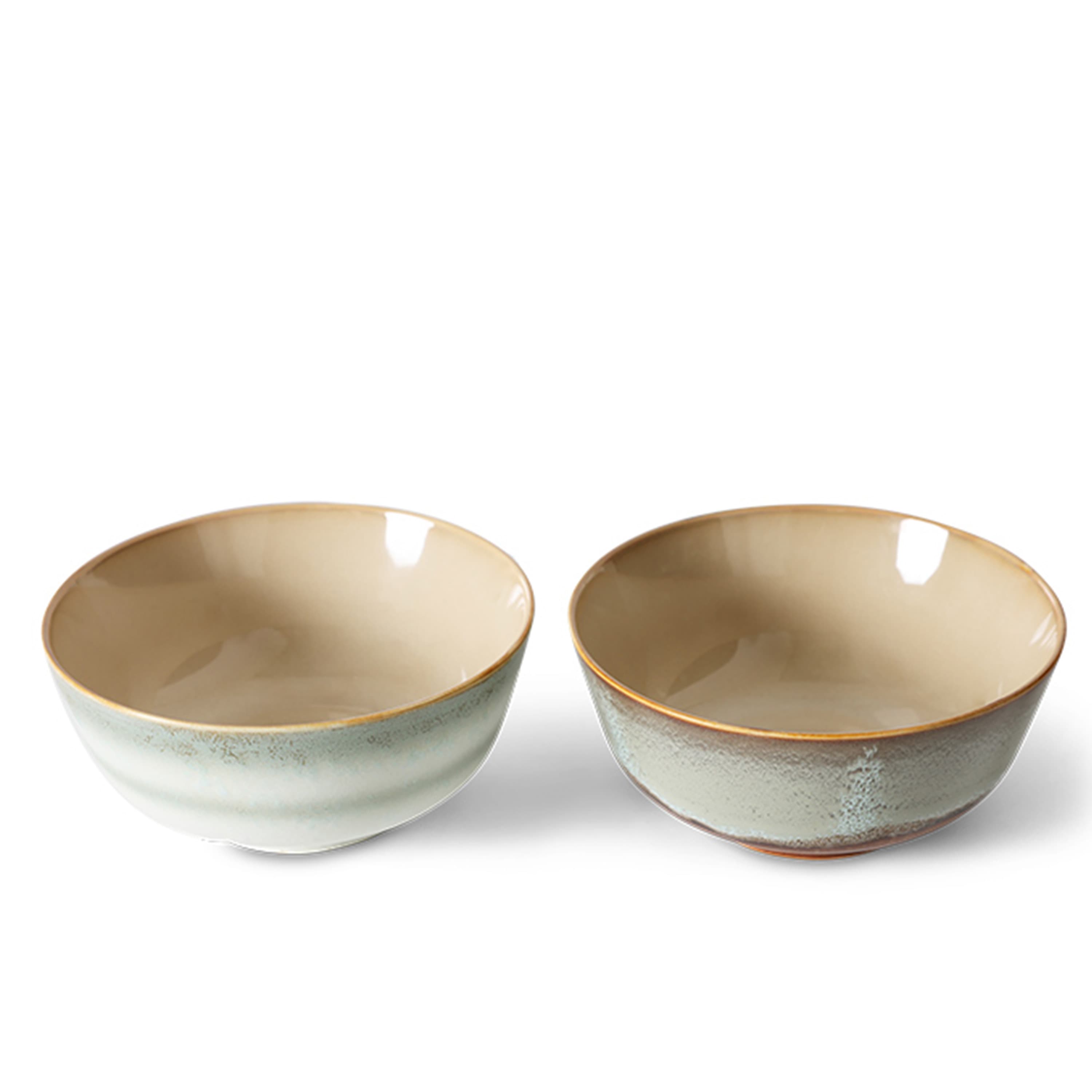 70s Ceramics Ramen Bowl Verge 2-pack