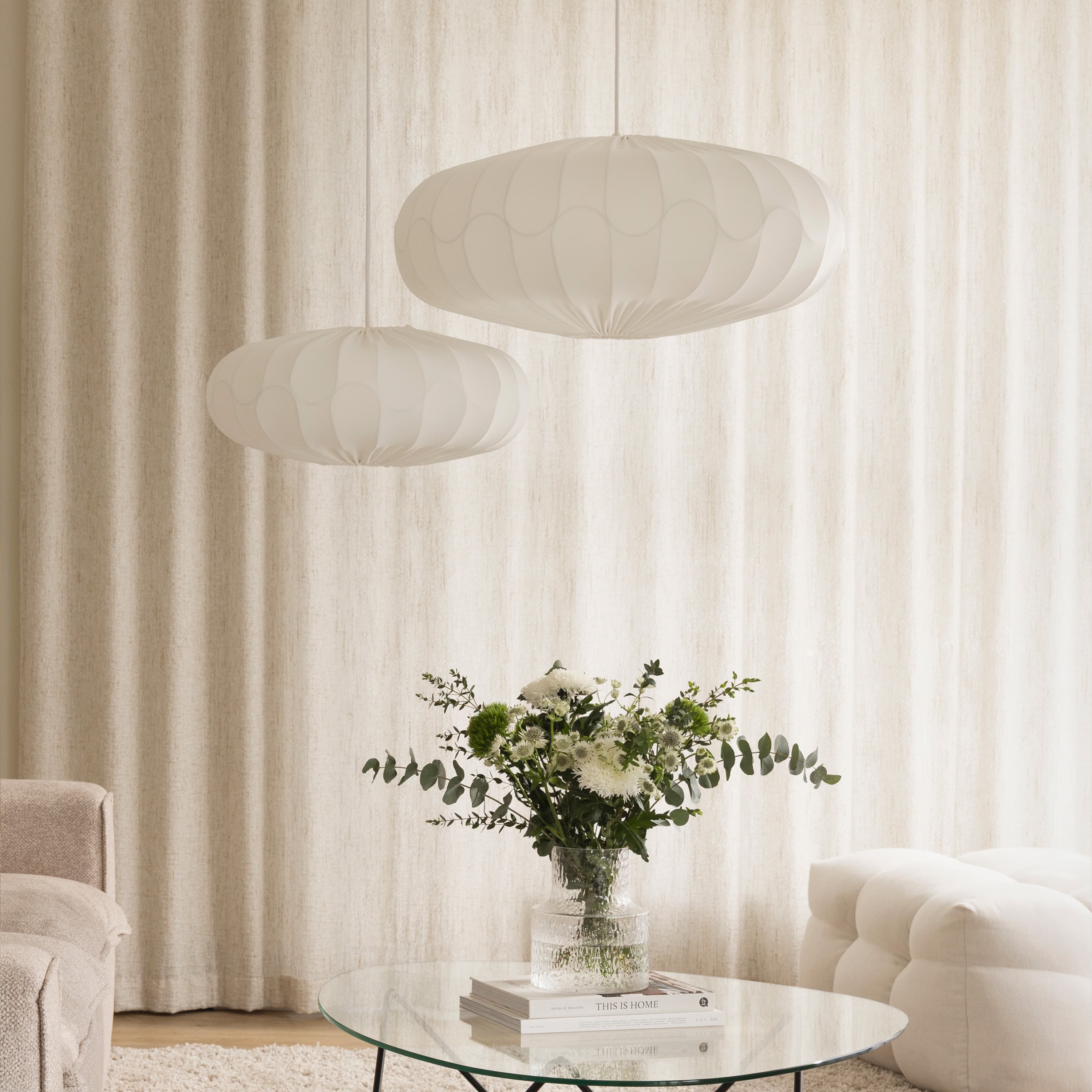 Bladverk Lampskärm White 50cm