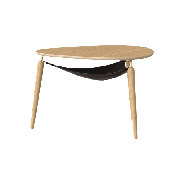 Hang Out Coffee Table Oak/Brass