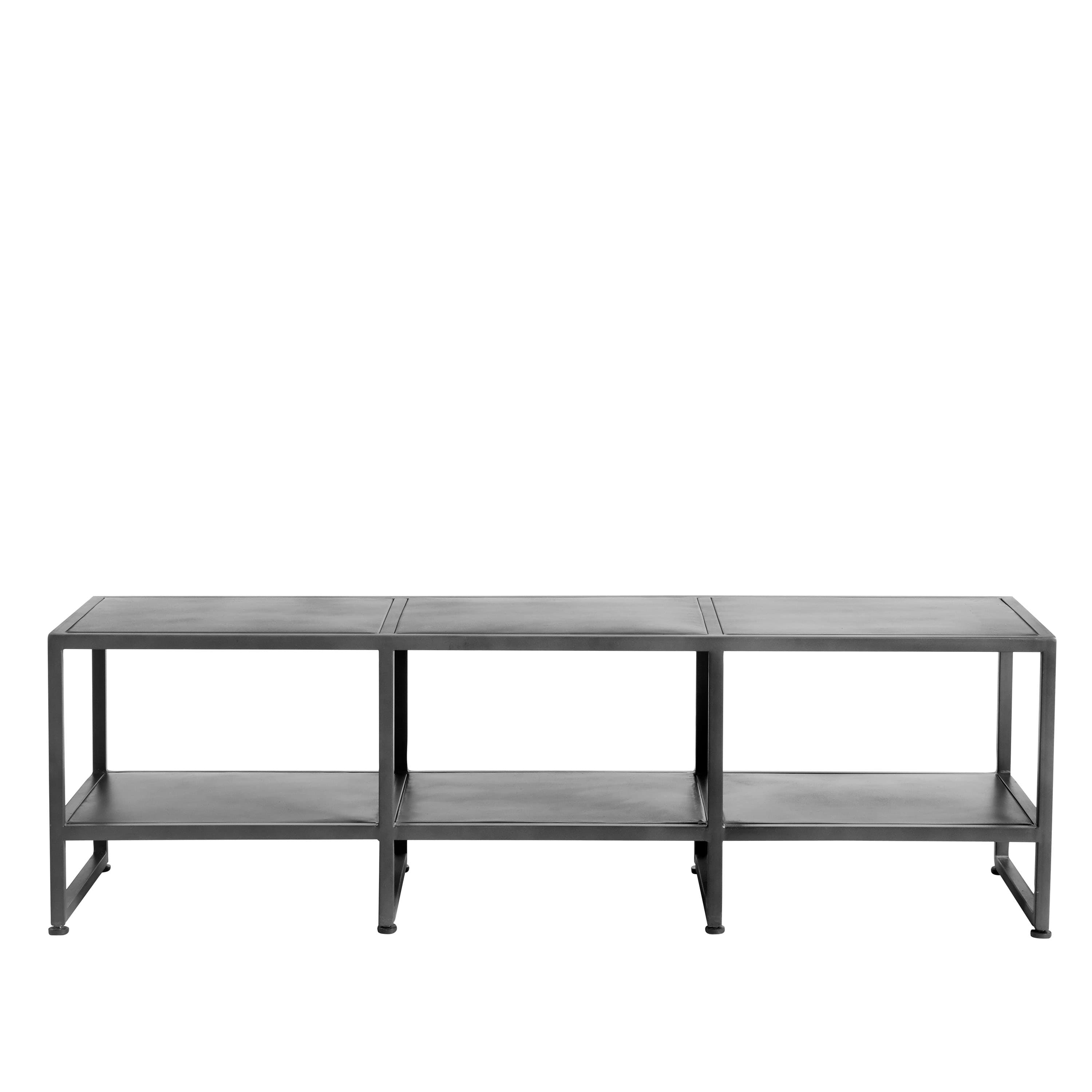 Bronx Bench Black Iron Large