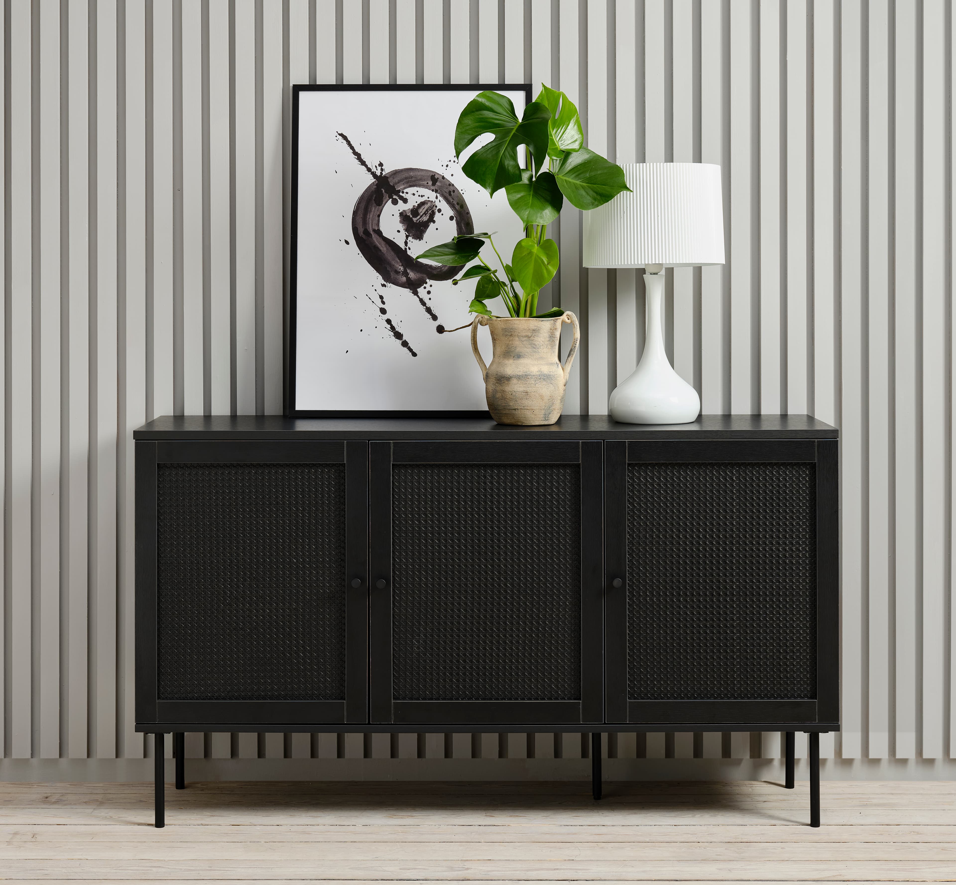 Elin Sideboard Black 140cm