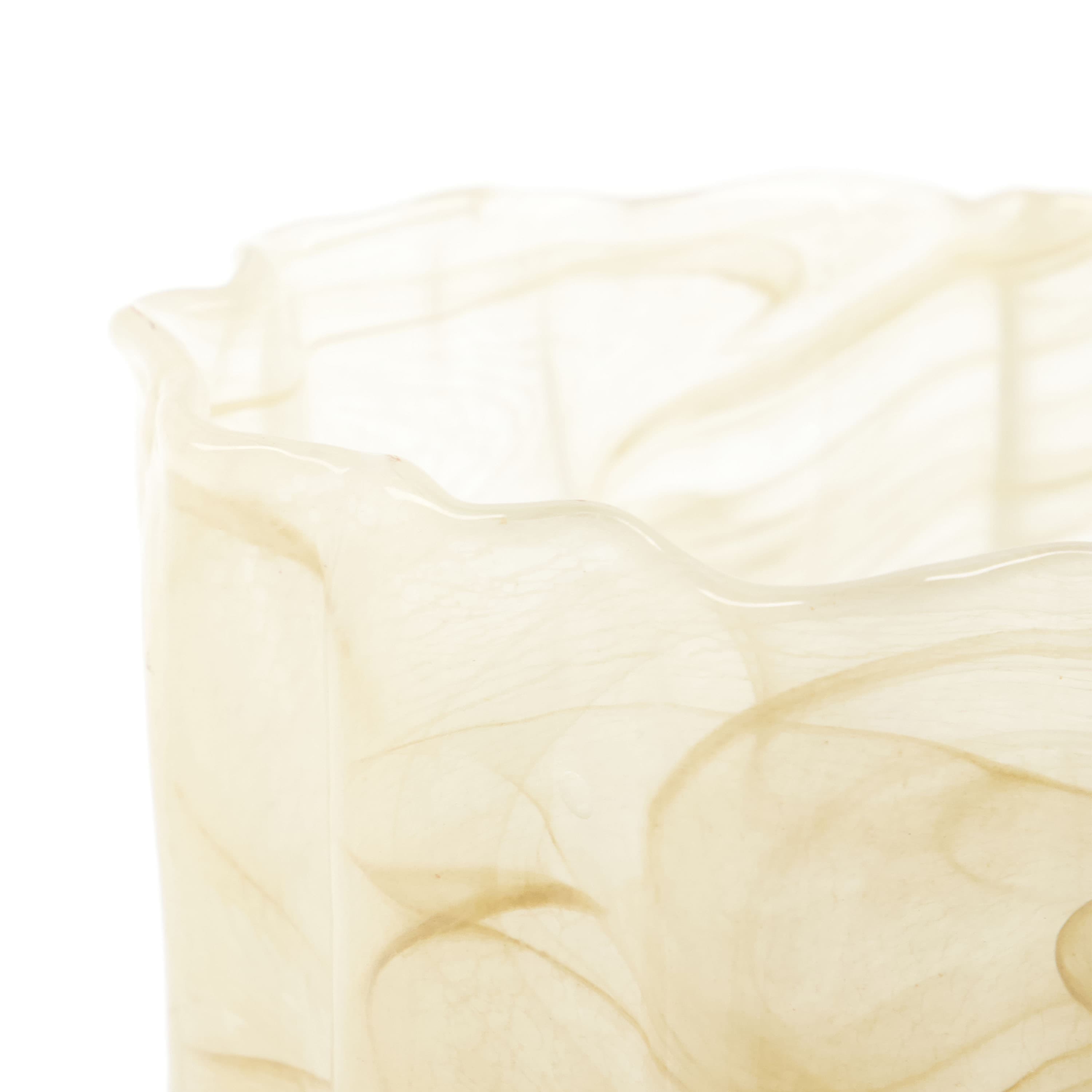Curl Windlicht Beige 2er-Pack