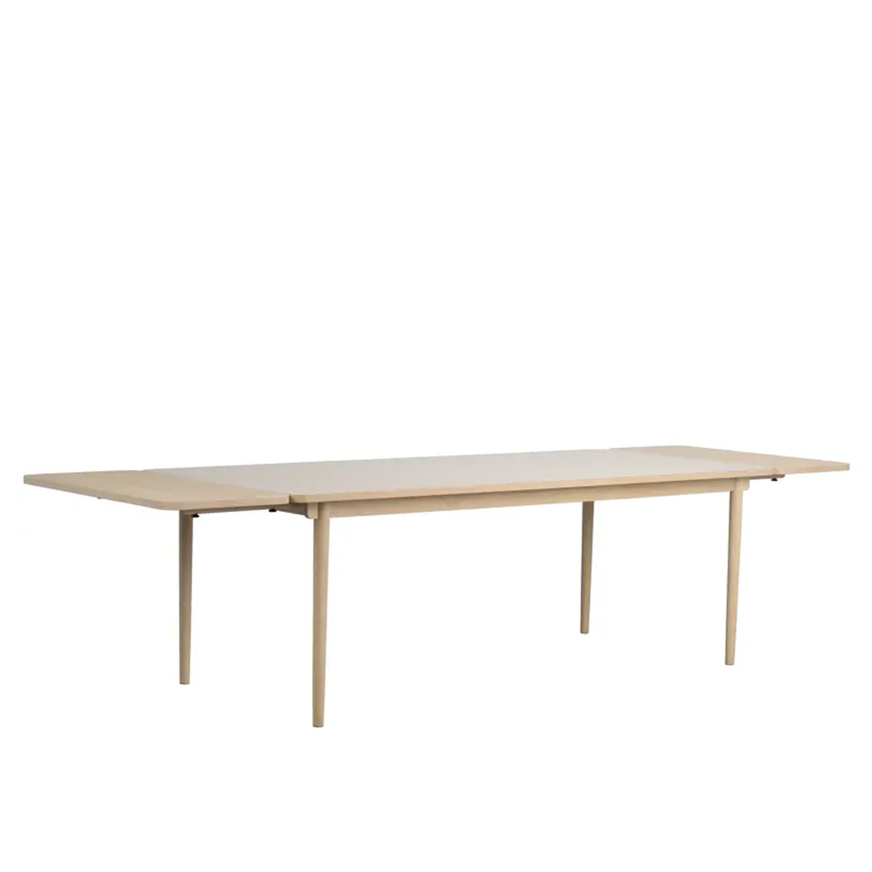 Fairmount Esstisch Beige/Weiß pigmentierte Eiche 220x95
