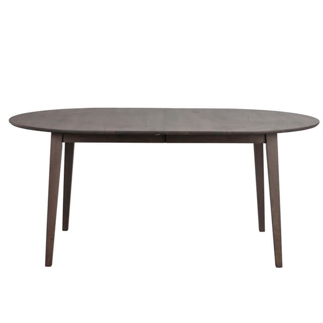 Filippa Dining Table Oval Dark Brown 170+40