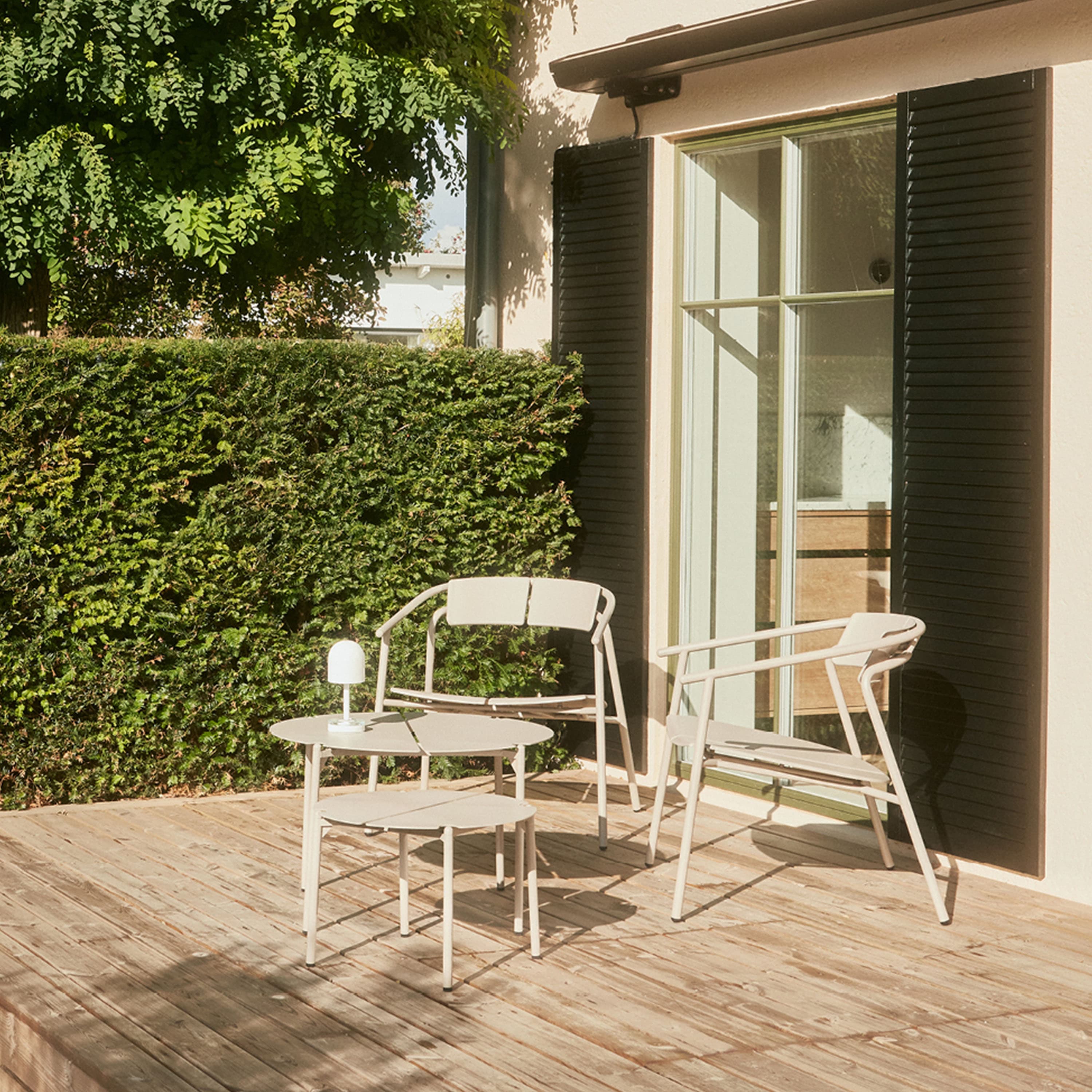 Novo Loungesessel Taupe