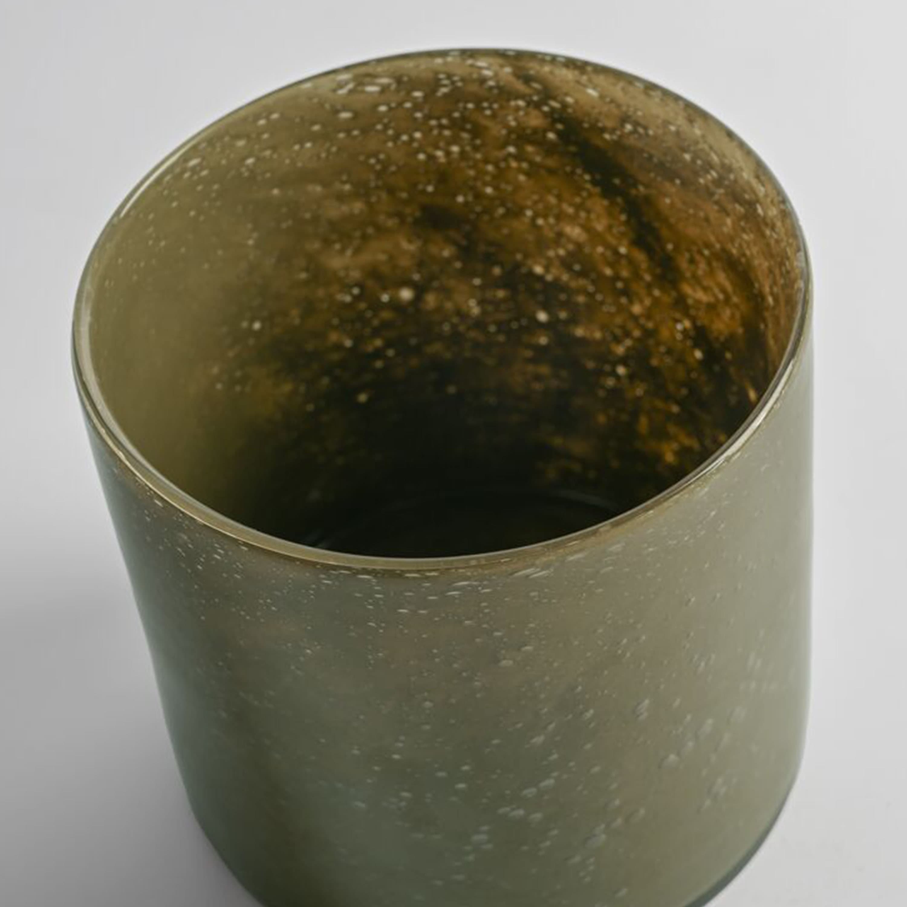 Calore Windlicht Calamata Grün 15 cm