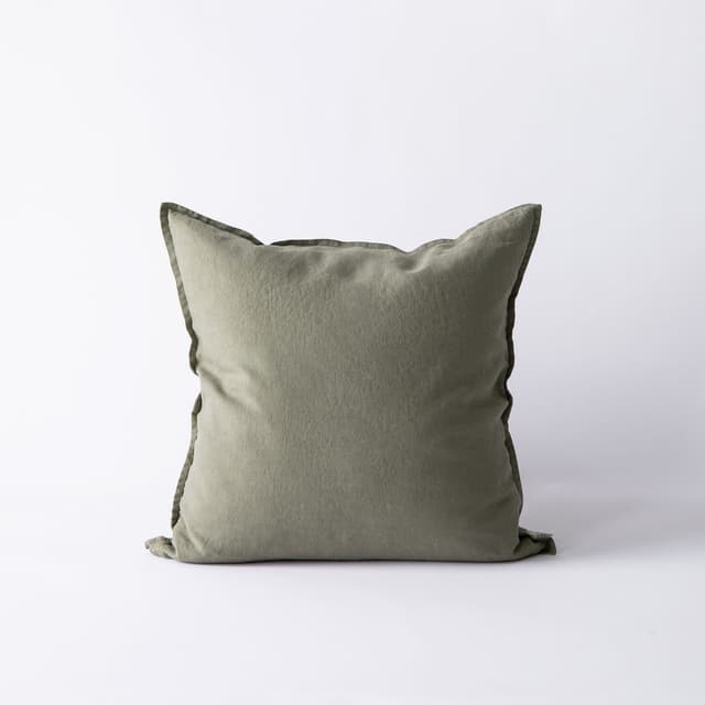 Linen Olive 50x50