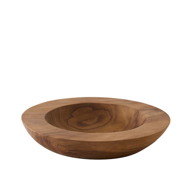 Teak Schale Medium