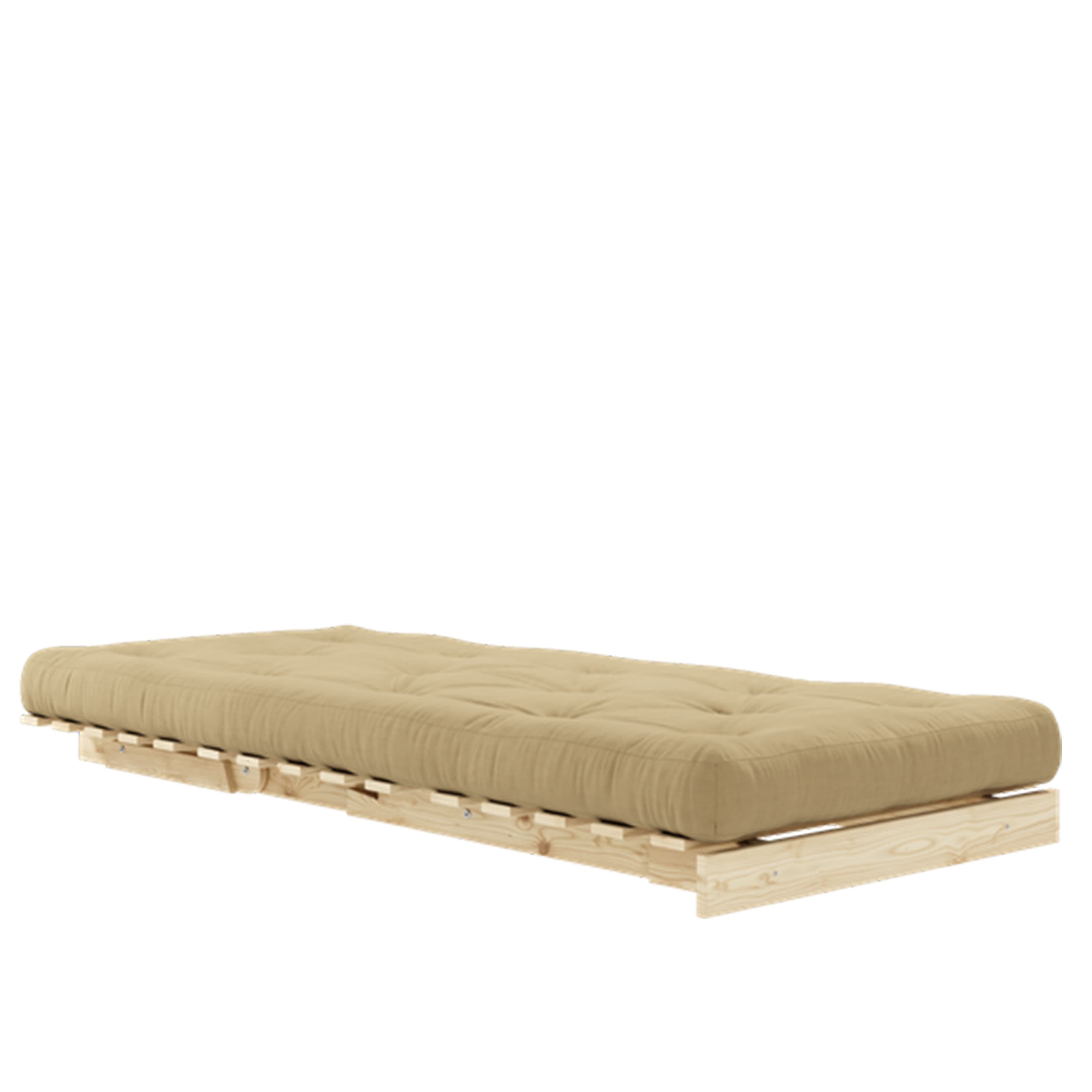 Roots Sofa Bed Chair Natural/Wheat Beige 90cm
