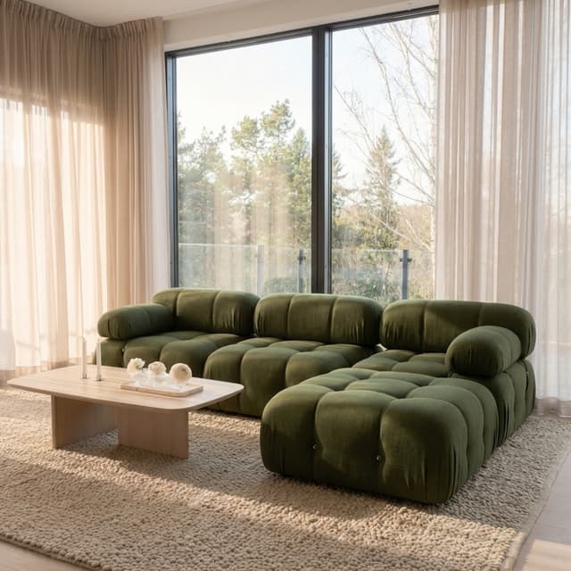 Blanca 3-Sitzer Divansofa Forest