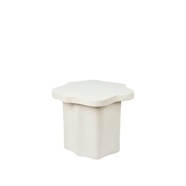 Sonja Side Table Off White 46cm
