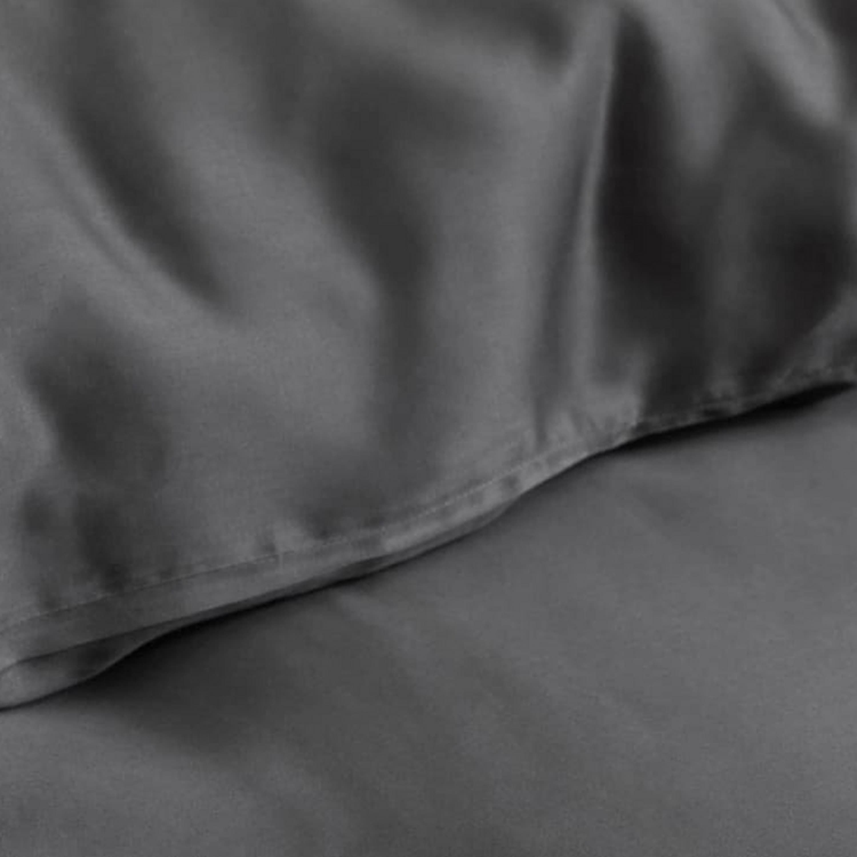Bambu Duvet Cover Anthracite 150x210