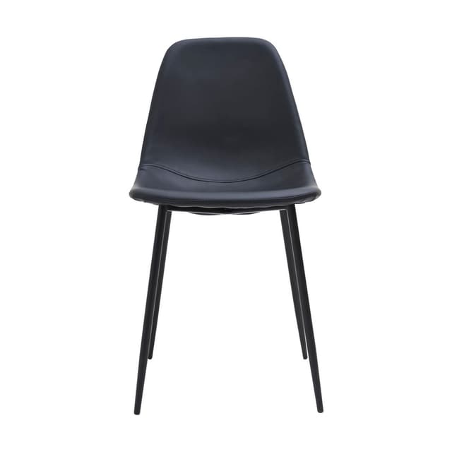 Found Esszimmerstuhl Kunstleder Schwarz