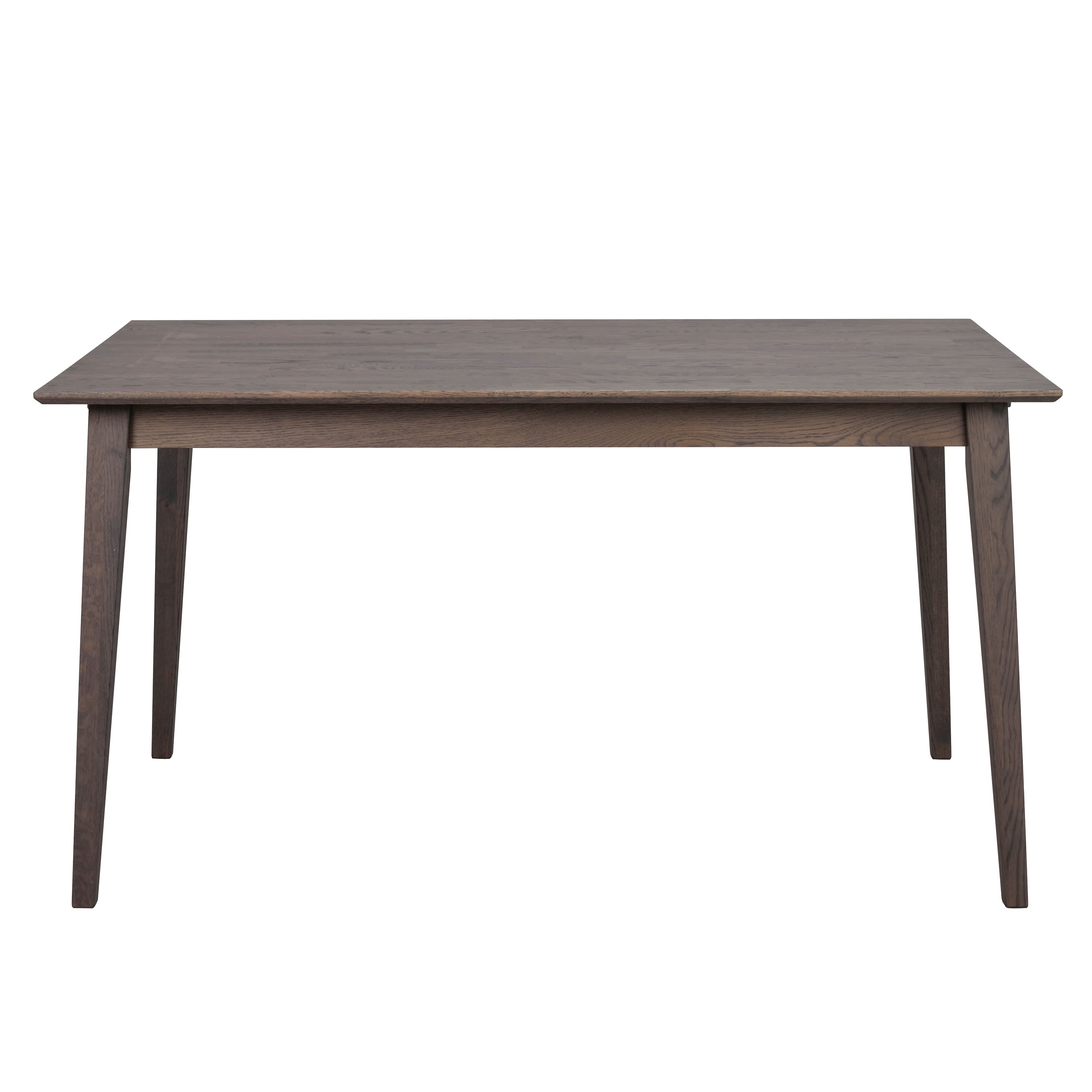 Filippa Dining Table Dark Brown Oak 140cm