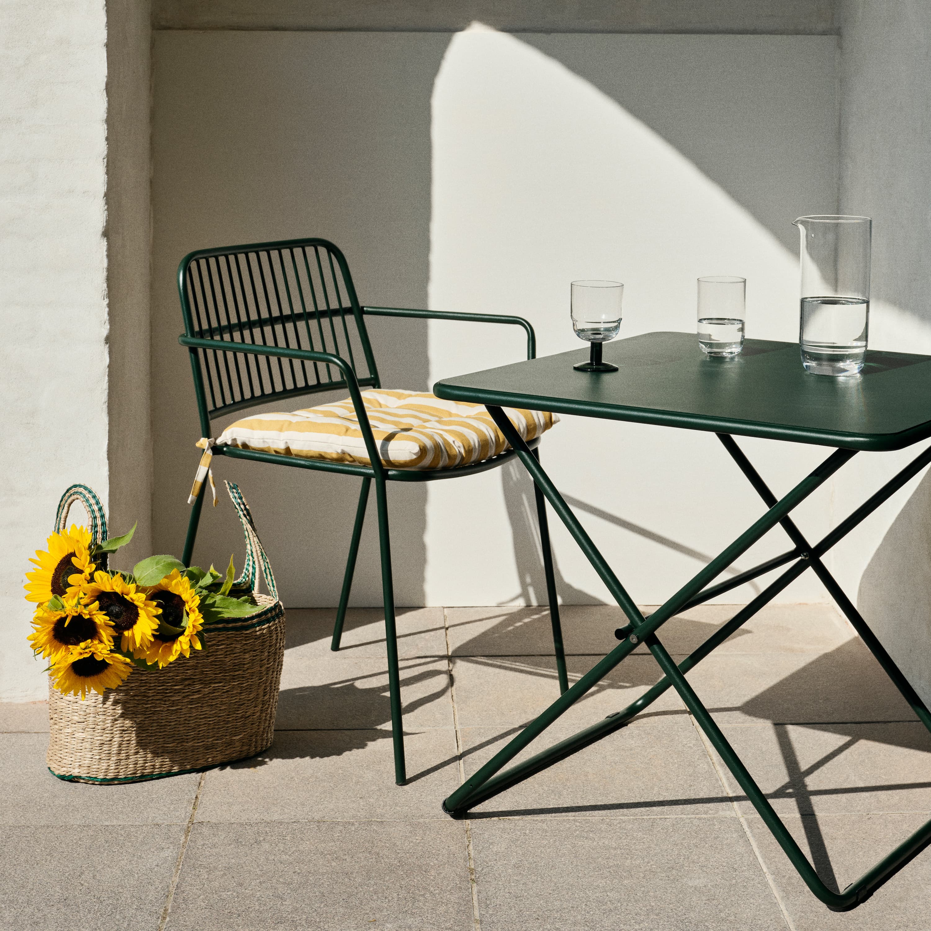 Eden Gartentisch Forest Green 70cm