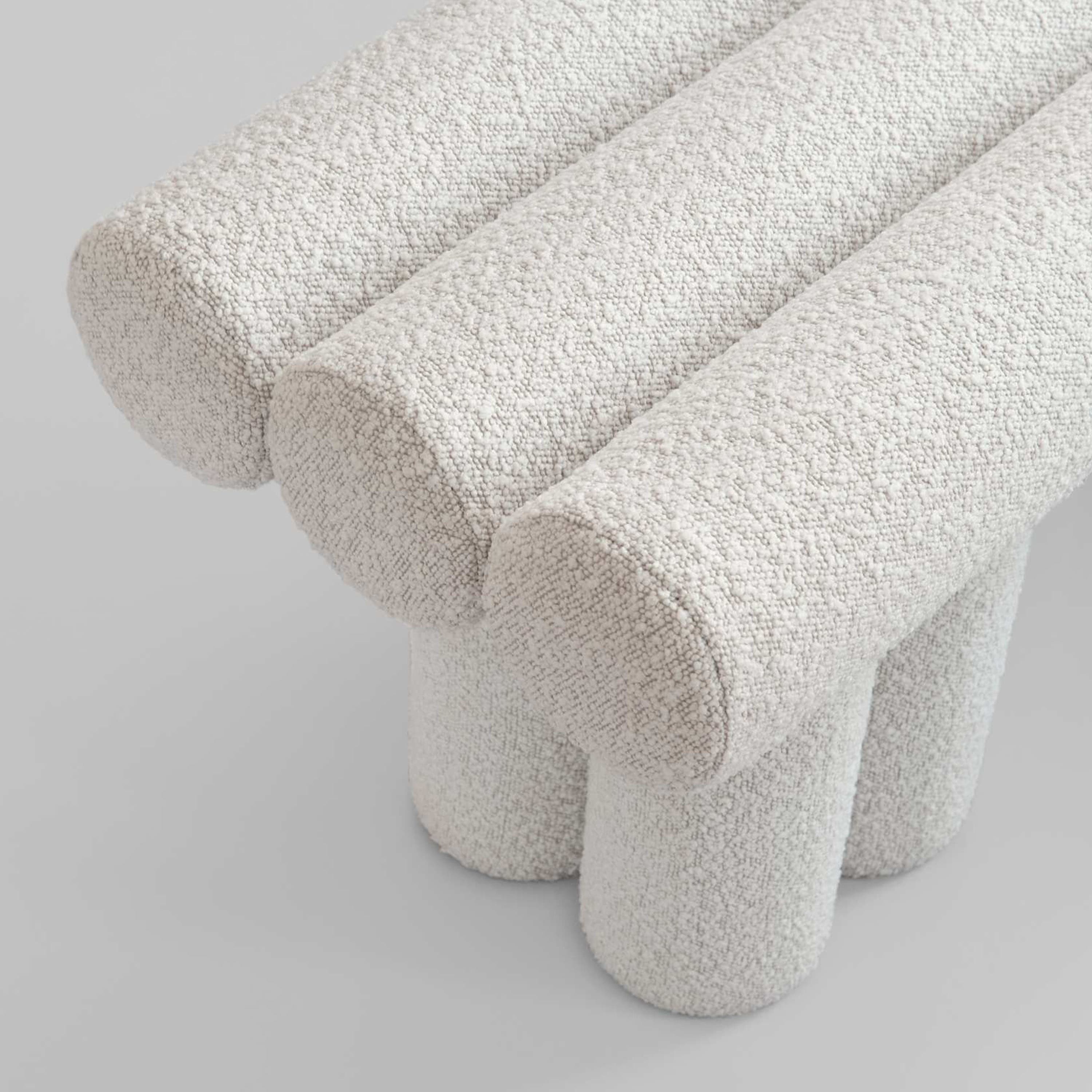 Hiro Bench Off White 120cm