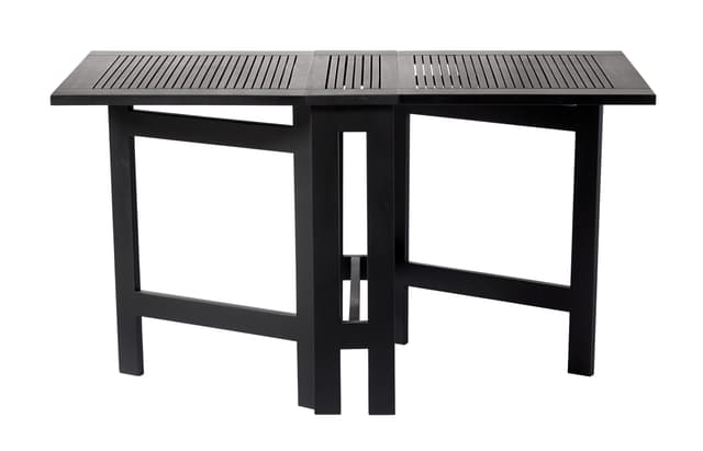 Butterfly Balcony Table Black 130cm
