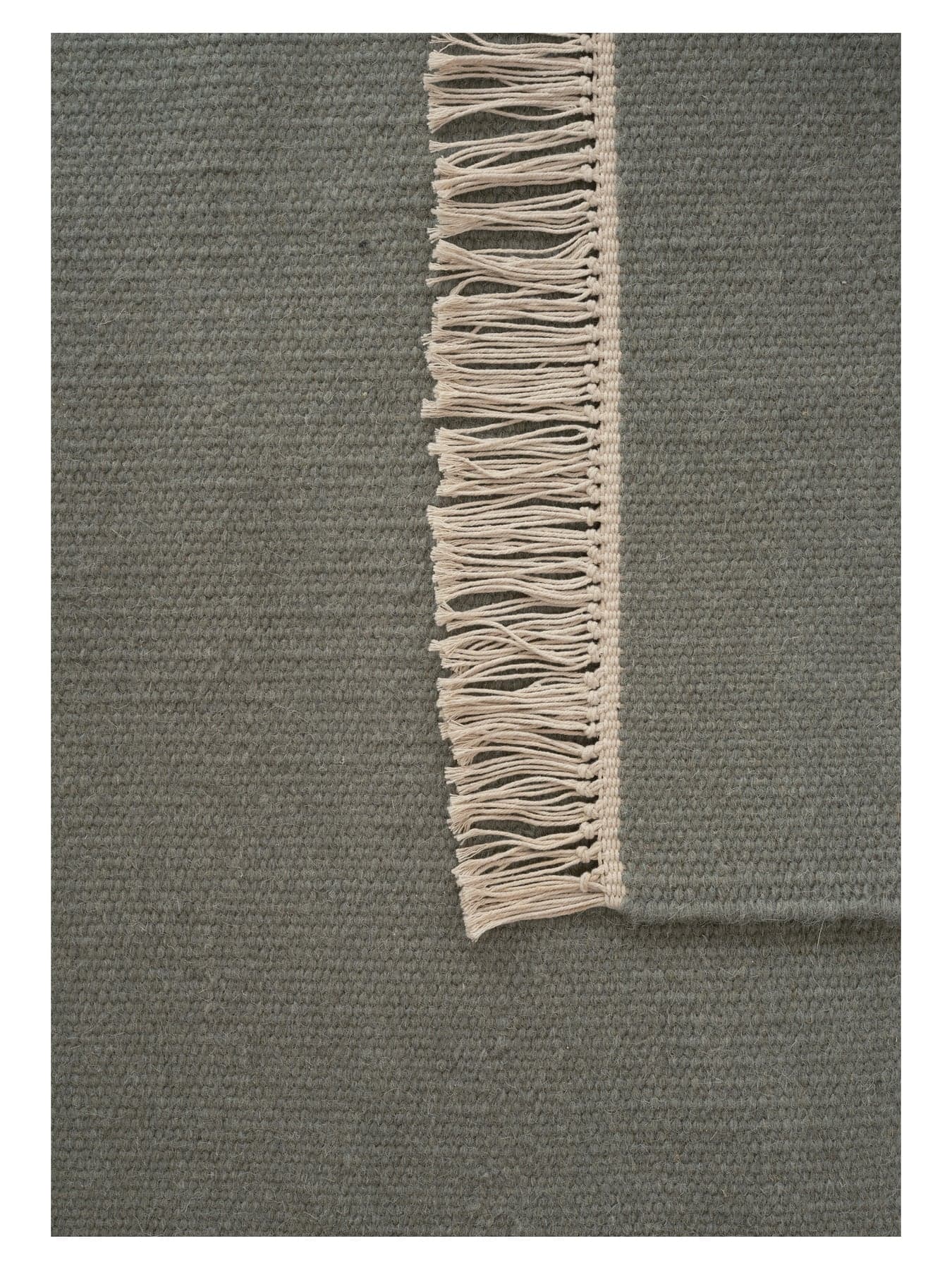 Rainbow Wool Rug White 170x240