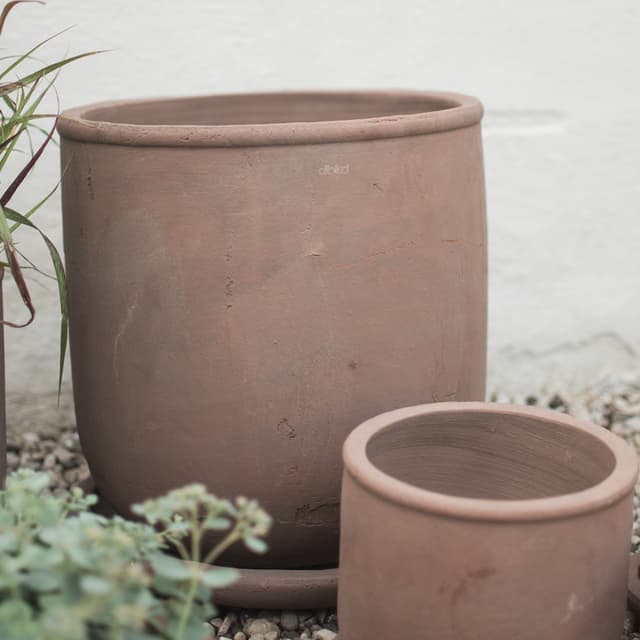 Terra Blumentopf Braun Ø33