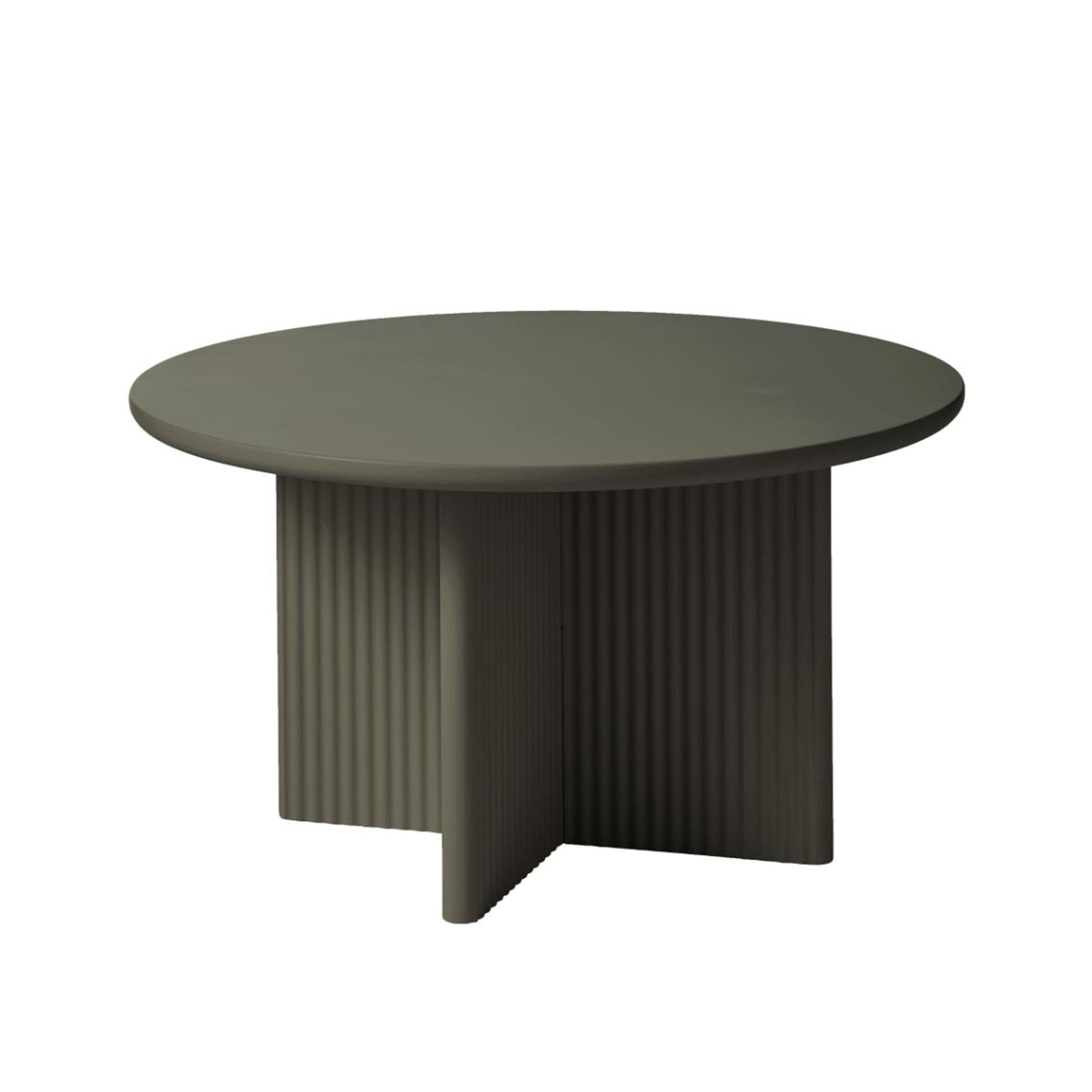 Mona Coffee Table Olive Grey Ø80