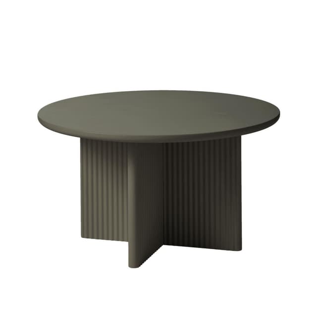 Mona Coffee Table Olive Grey Ø80