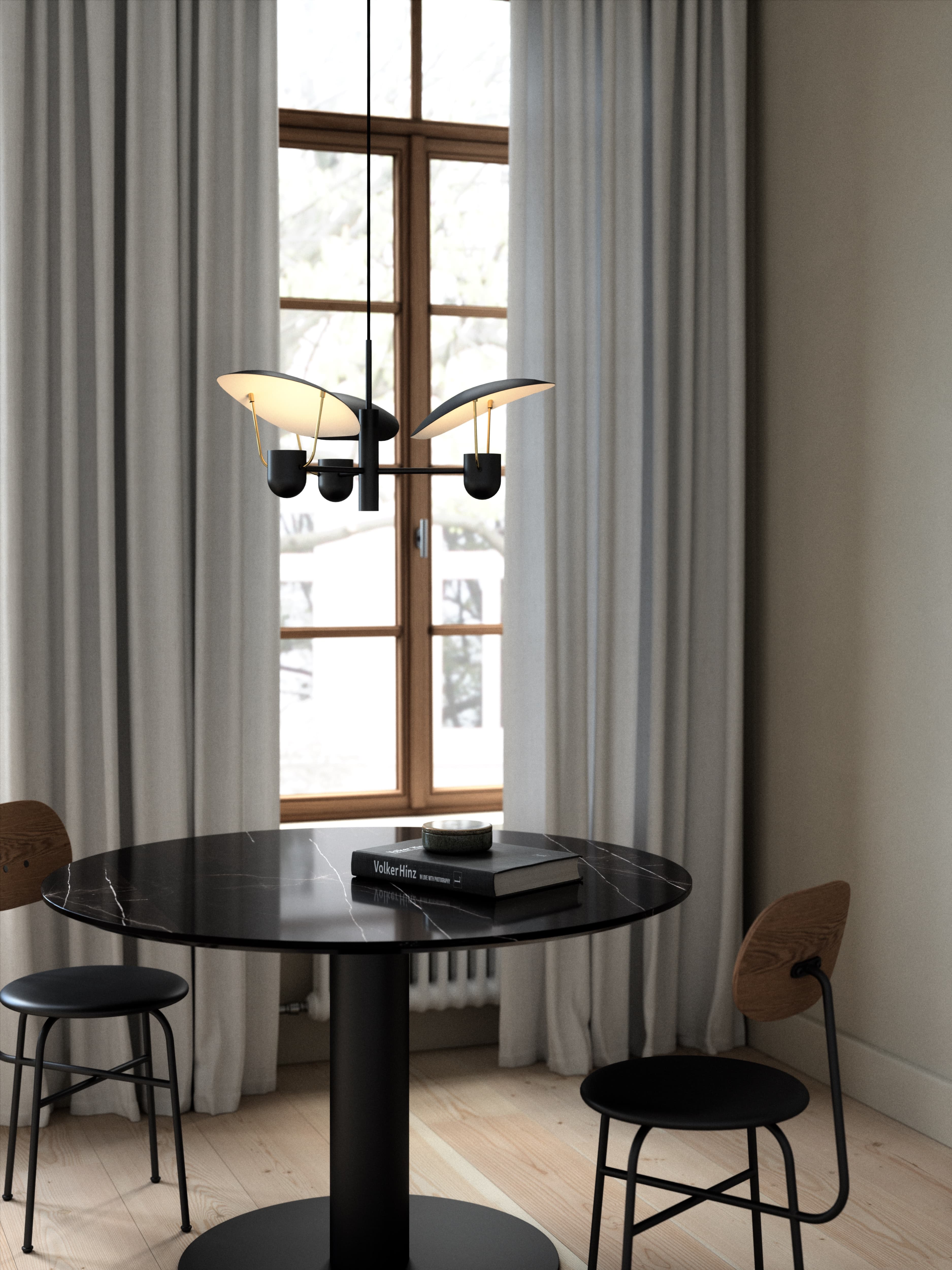 Fabiola Deckenlampe Schwarz