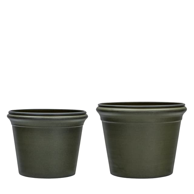 Ivy Blumentopf Grün 2er-Pack