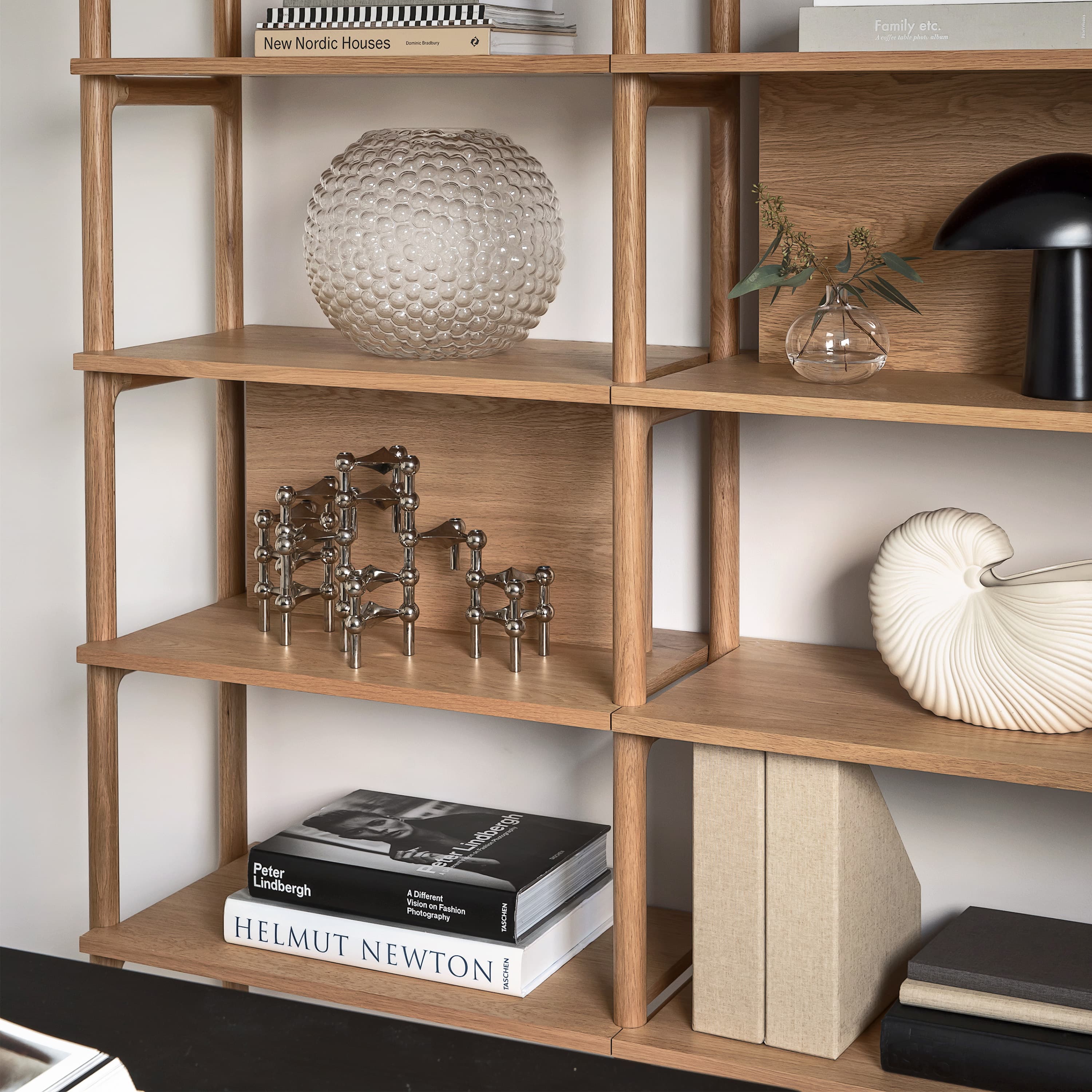 Holton Bookcase Oak 166cm