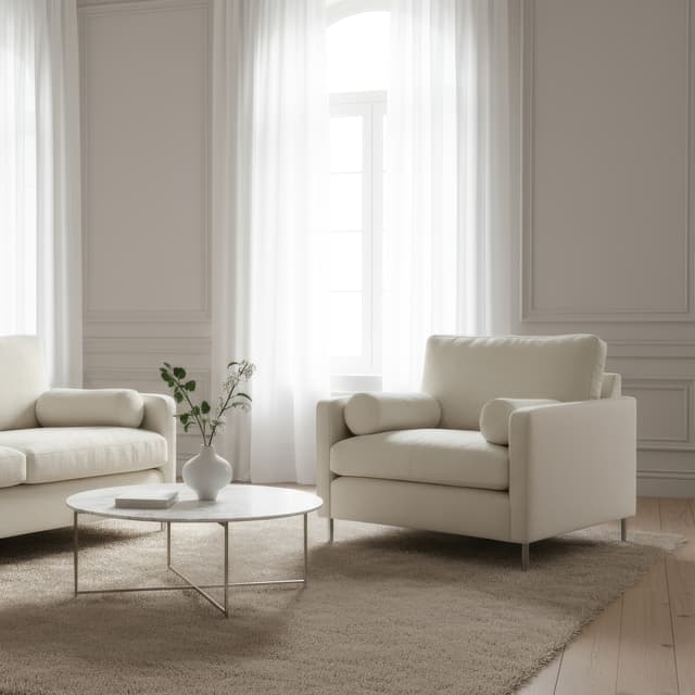 Åre Sessel Creme 97 cm