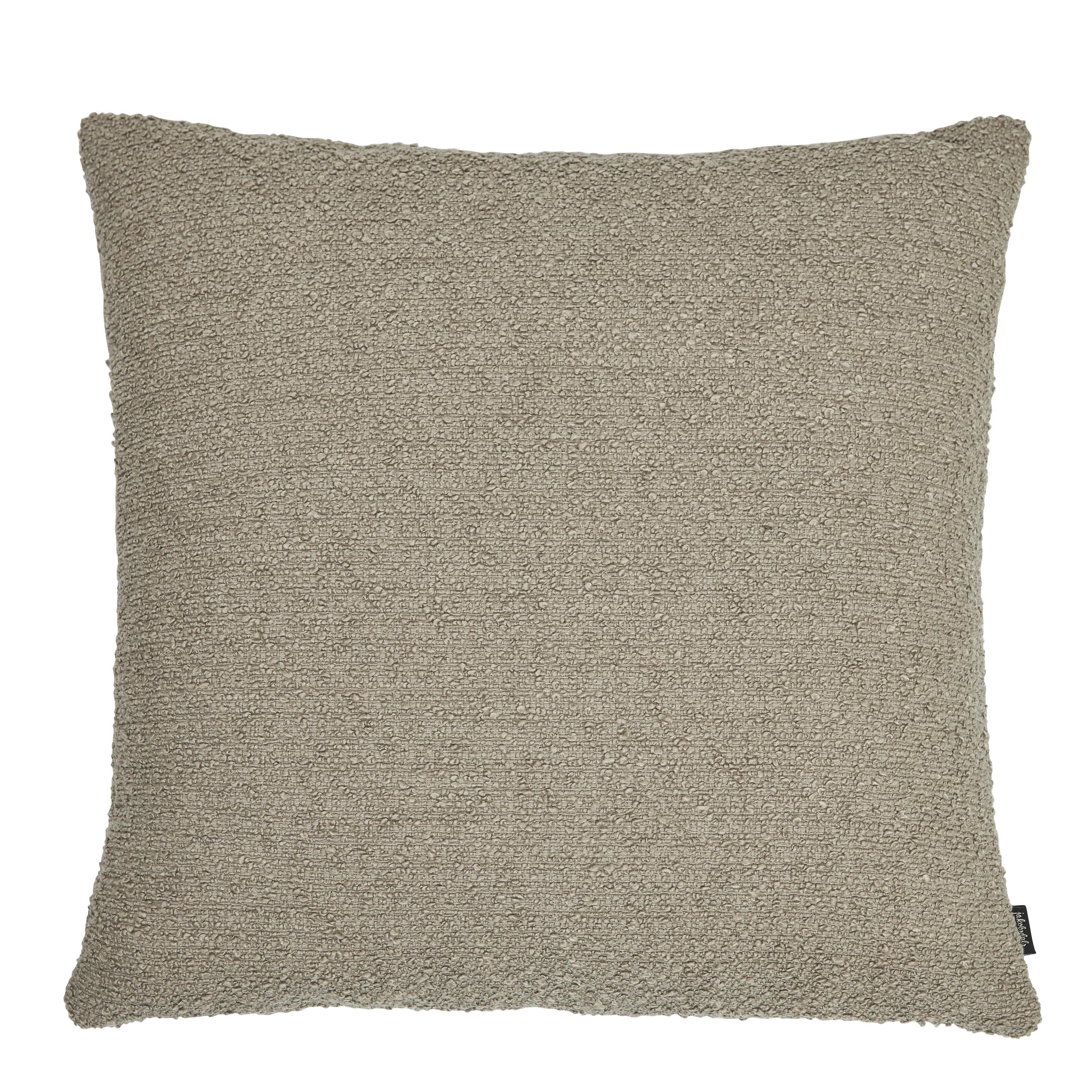 Boucle Moment Moment Kissenbezug Greige 60x60