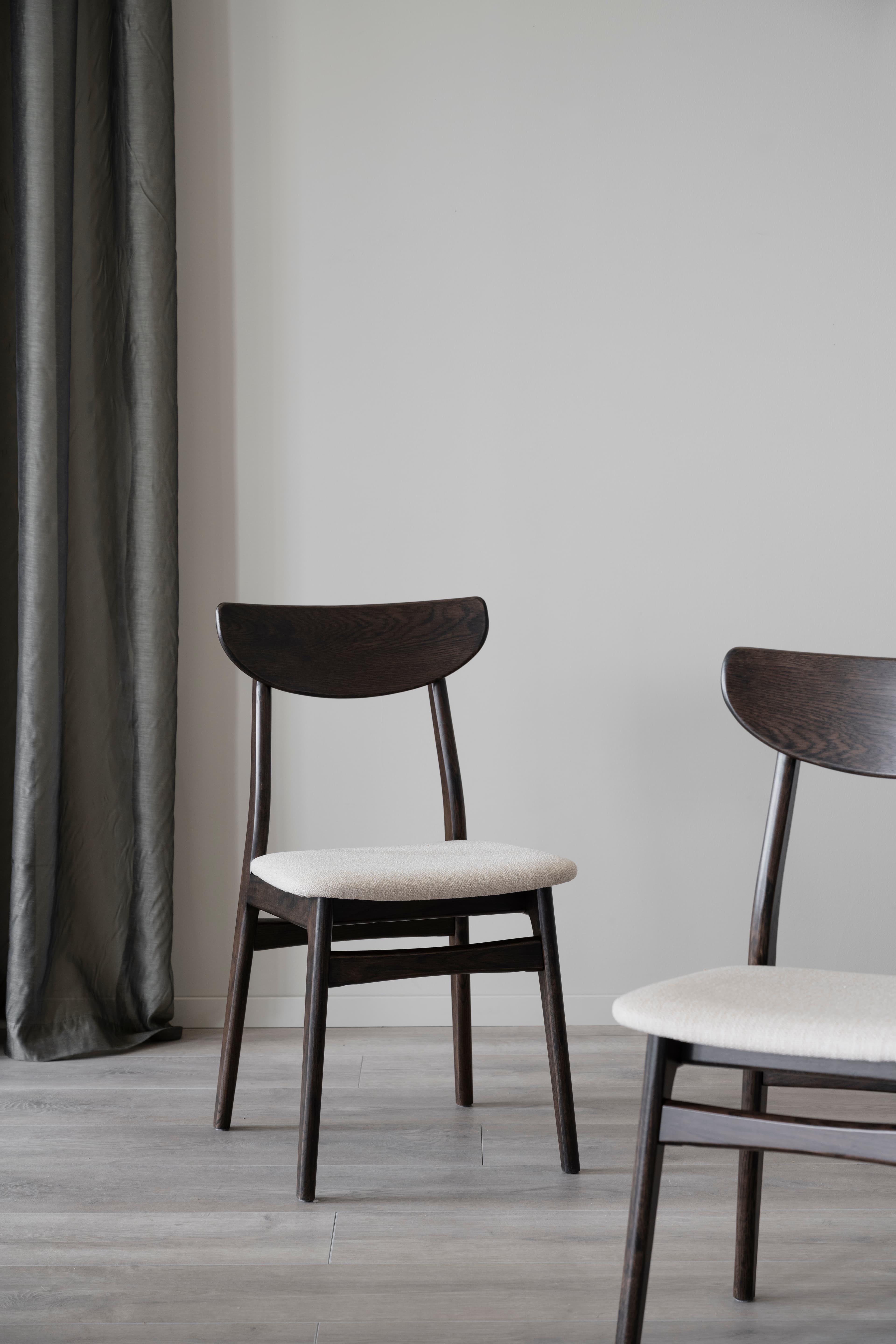 Nagano Esszimmerstuhl Braun/Beige