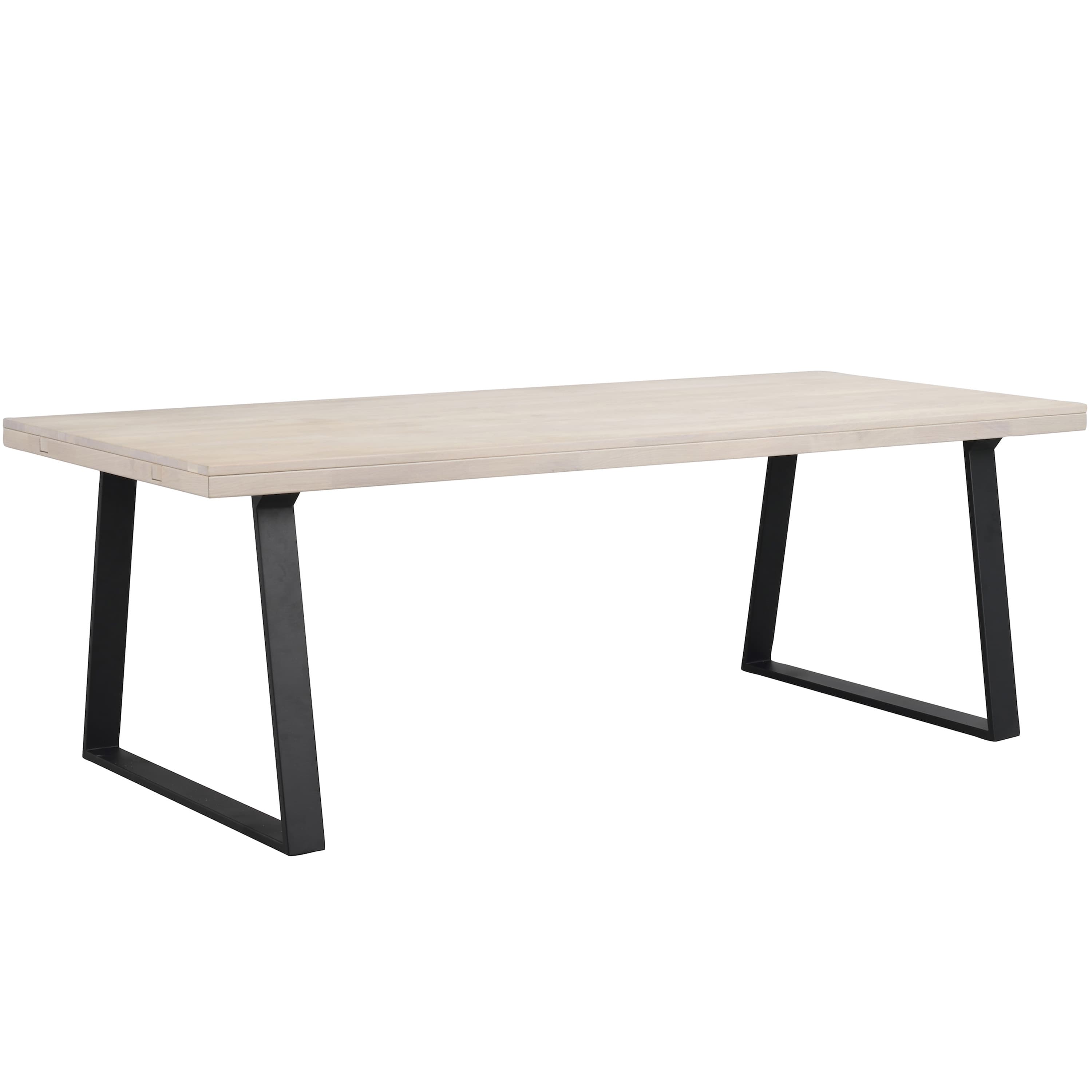 Brooklyn Esstisch U-Bein Weißpigmentierte Eiche 220 cm