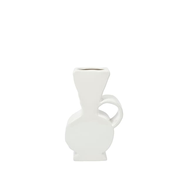 Etta Vase Off White 19cm