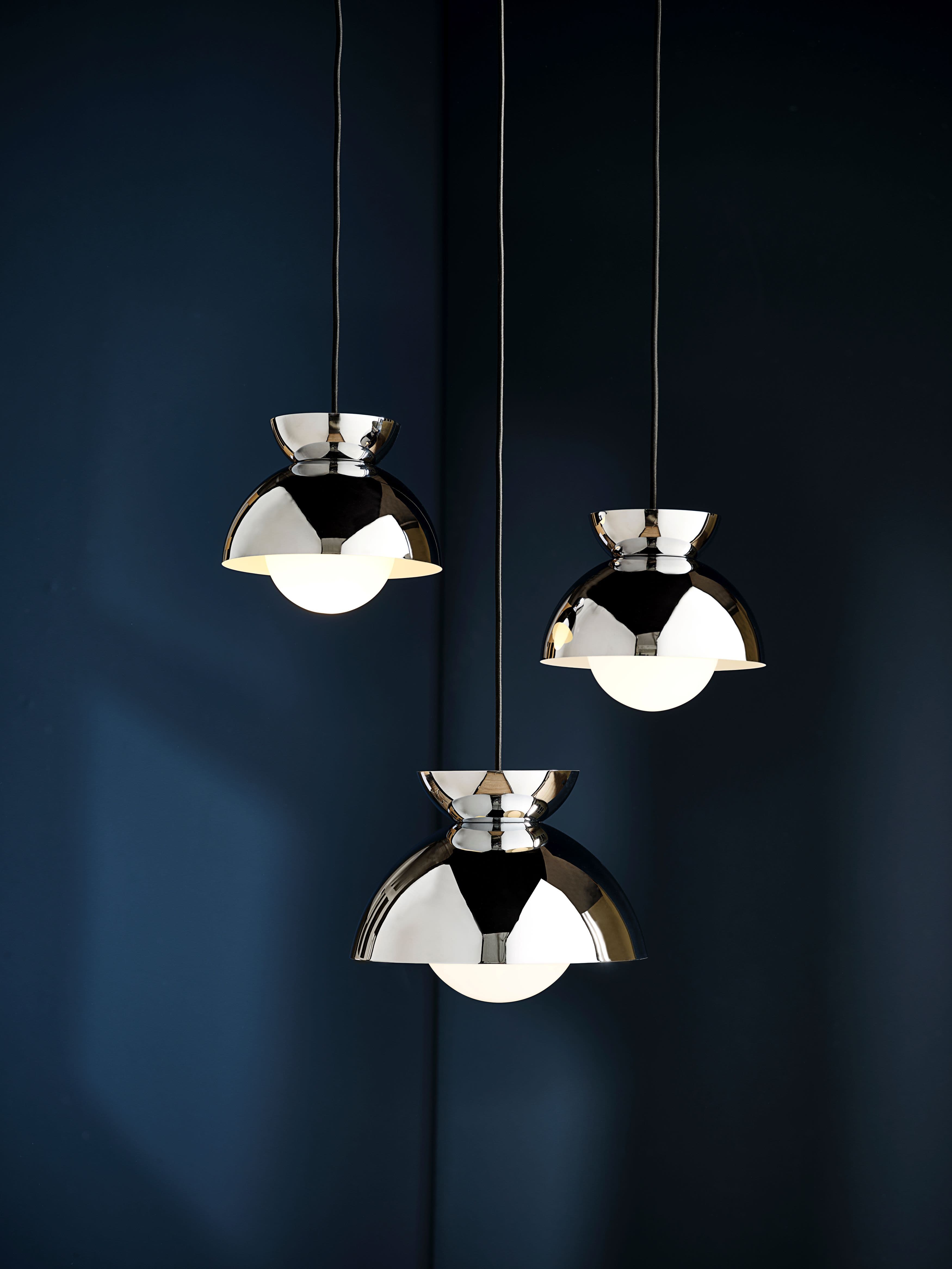 Butterfly Ceiling Light Chrome Ø21