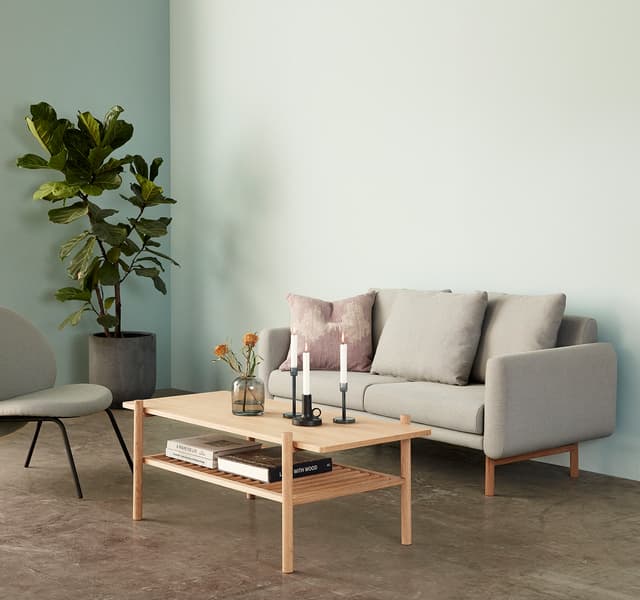 Acorn Coffee Table Square Natural 120cm
