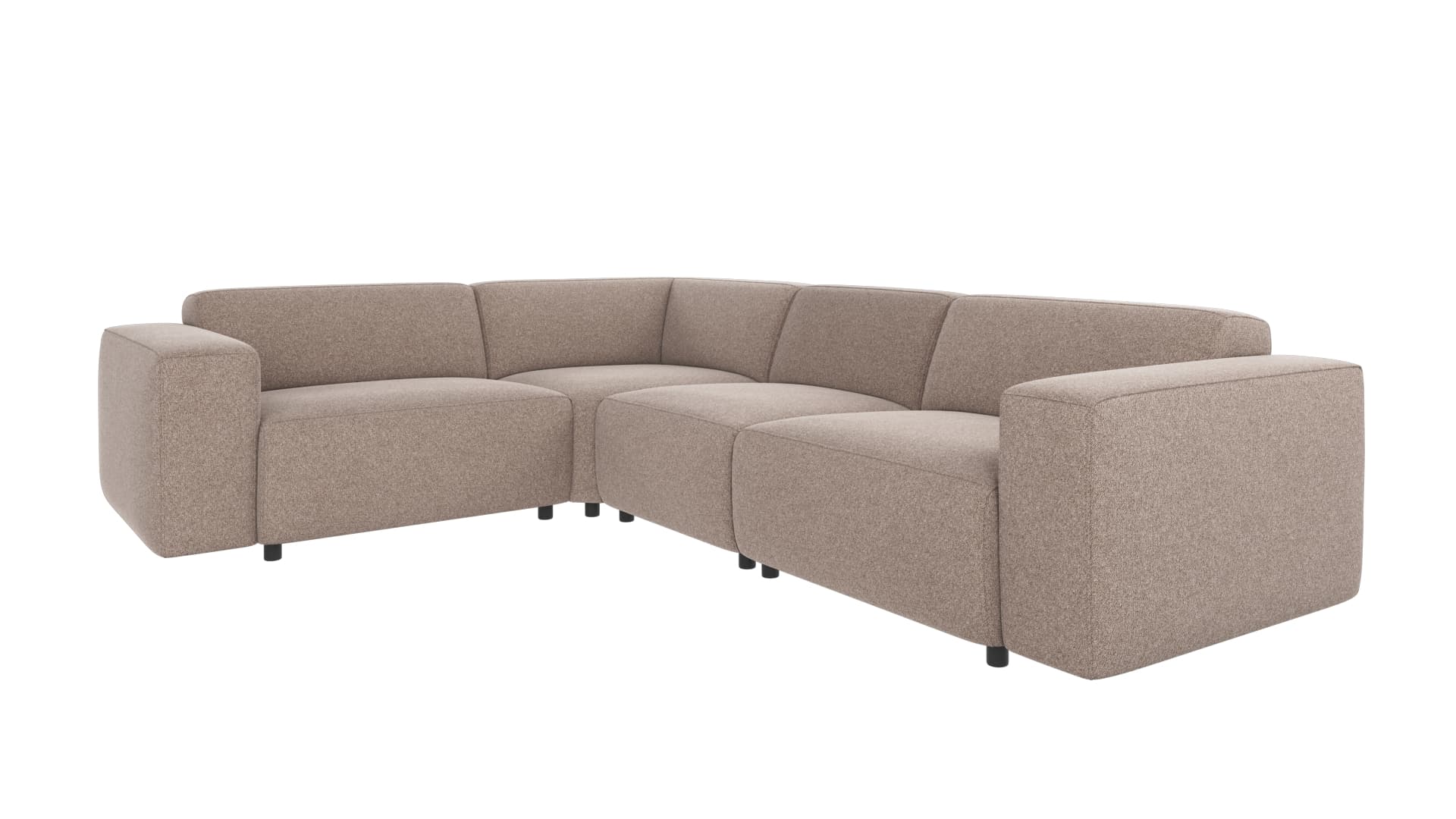 Willard 2+3-sits Hörnsoffa Beige 297x219