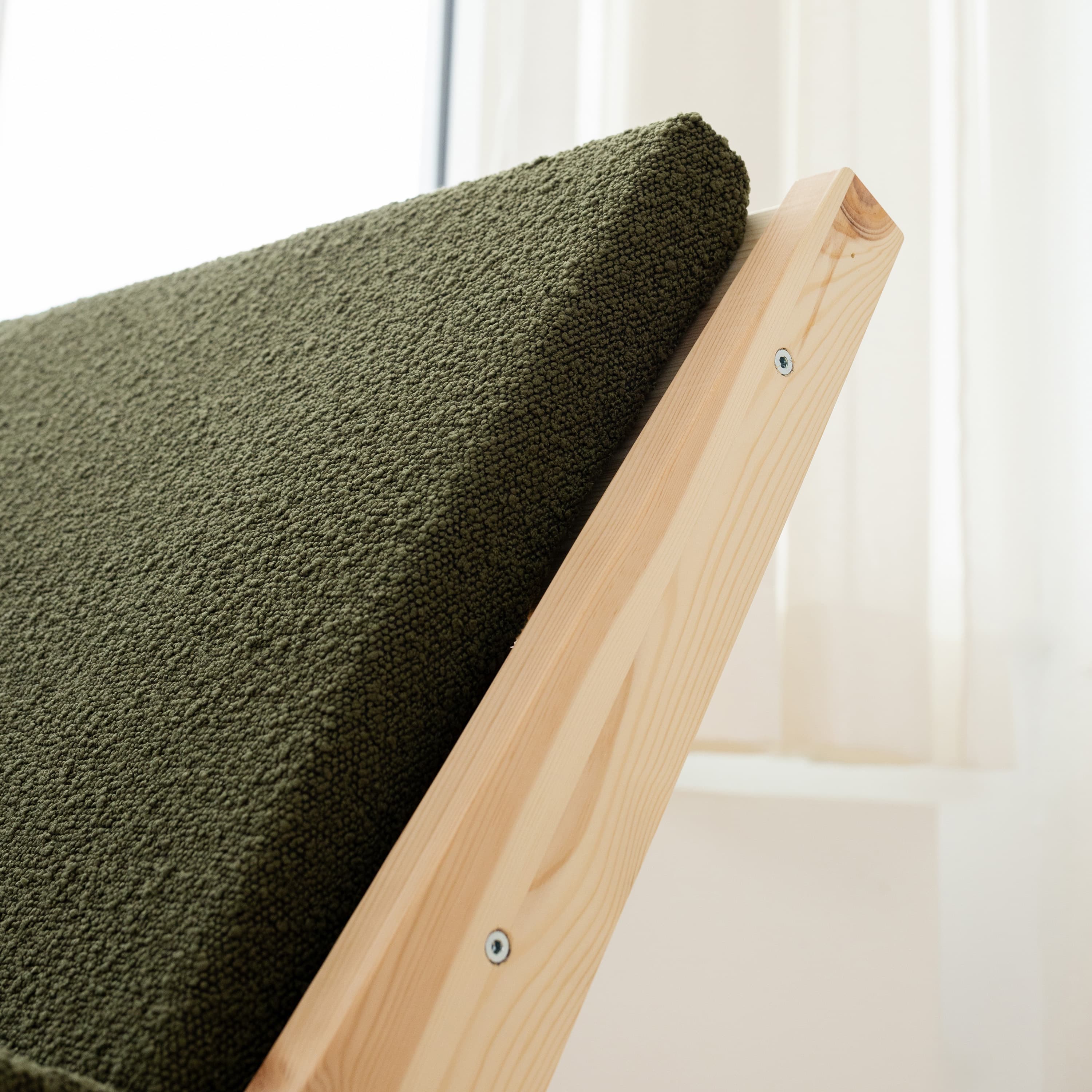 Sway Sessel Natur/Evergreen