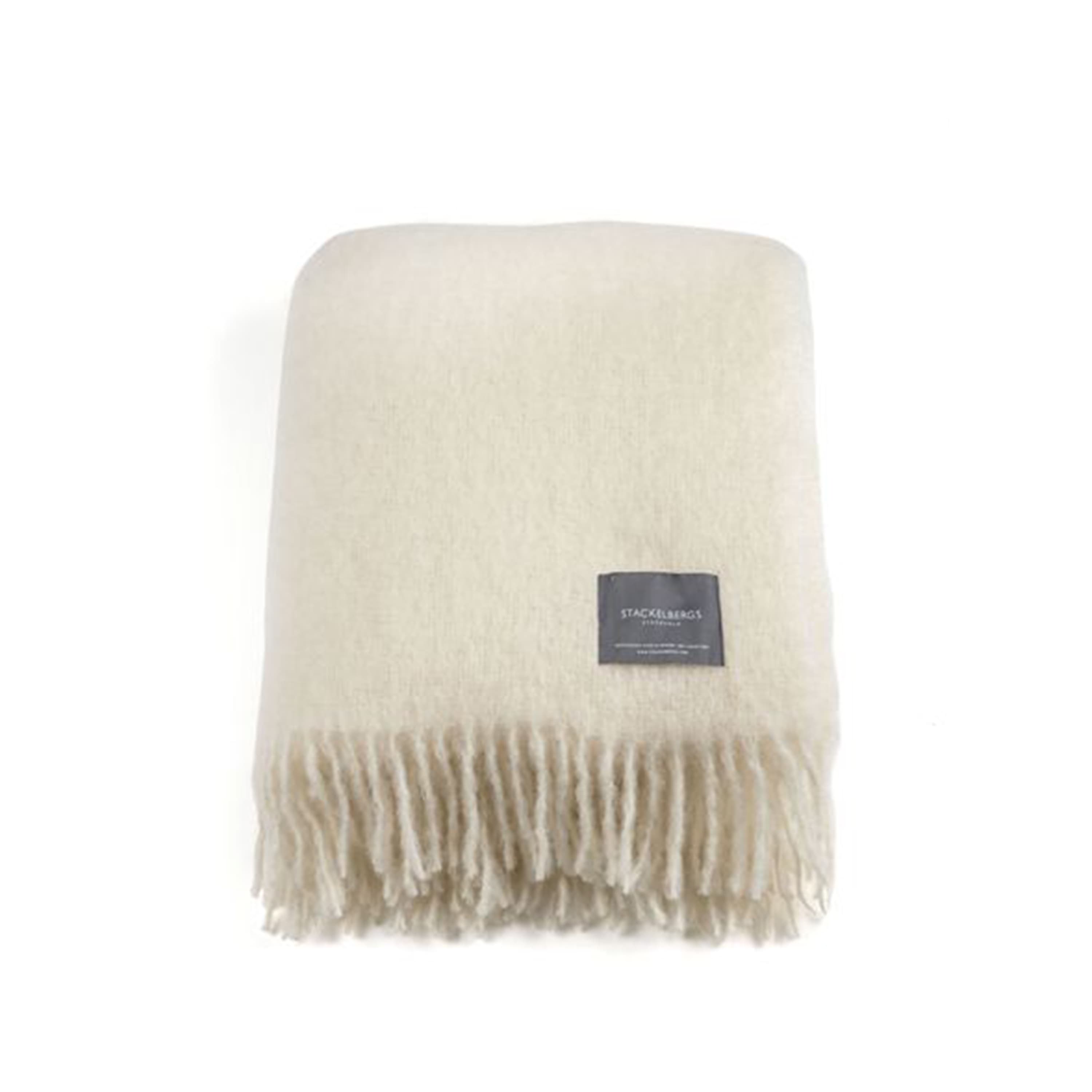 Mohair Pläd Mellow Rose/Brick Melange