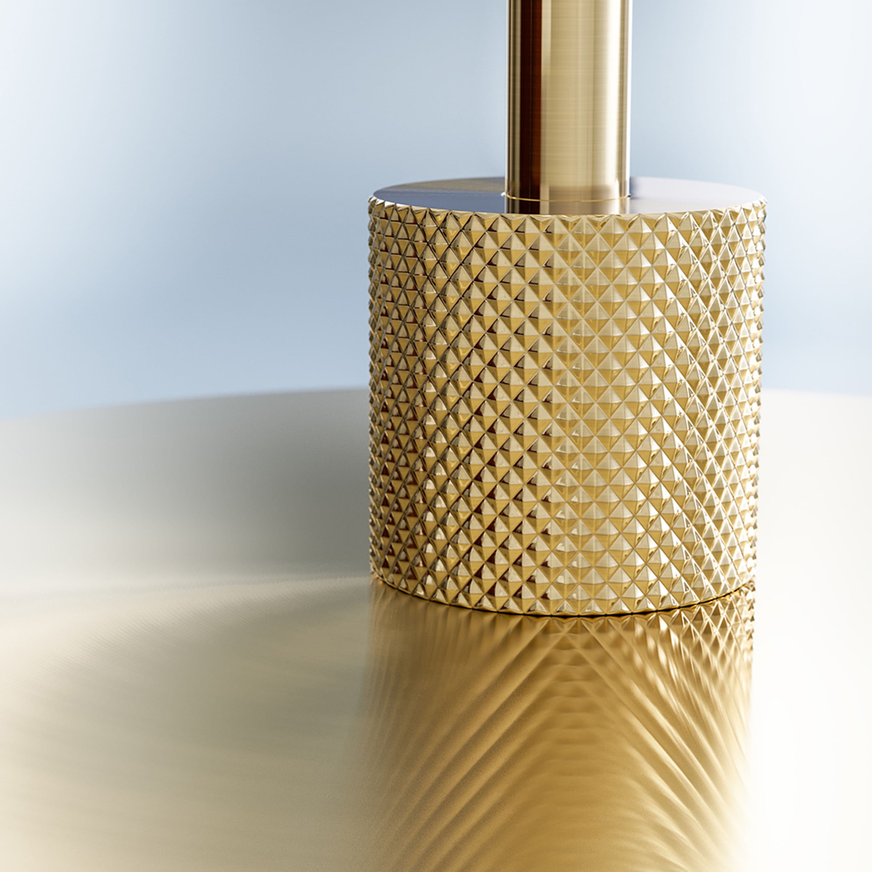 Gil il Grande Tischleuchte Satin brass