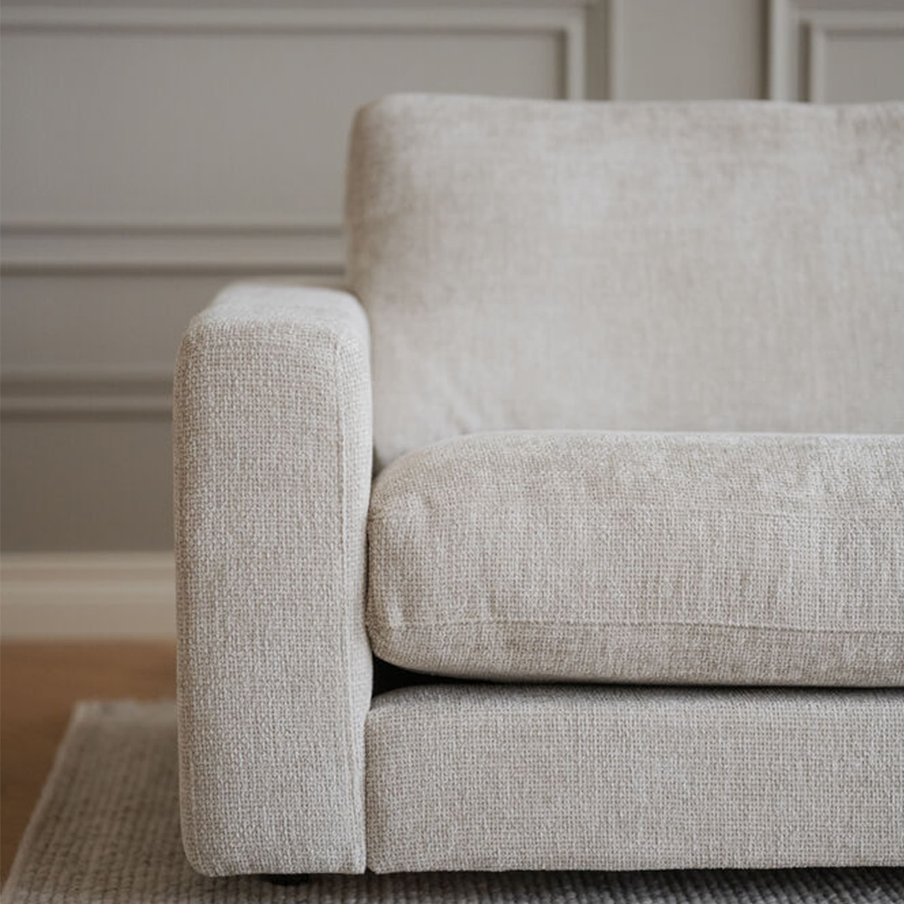 Duncan 3-sits Soffa Ljusgrå