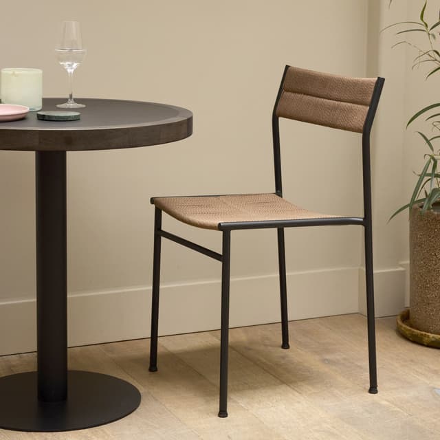 Vev Essstuhl Black/Brown