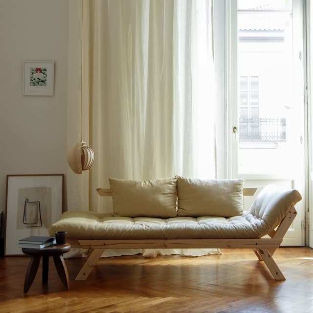 Bebop Tagesbett Natur/Beige 174cm