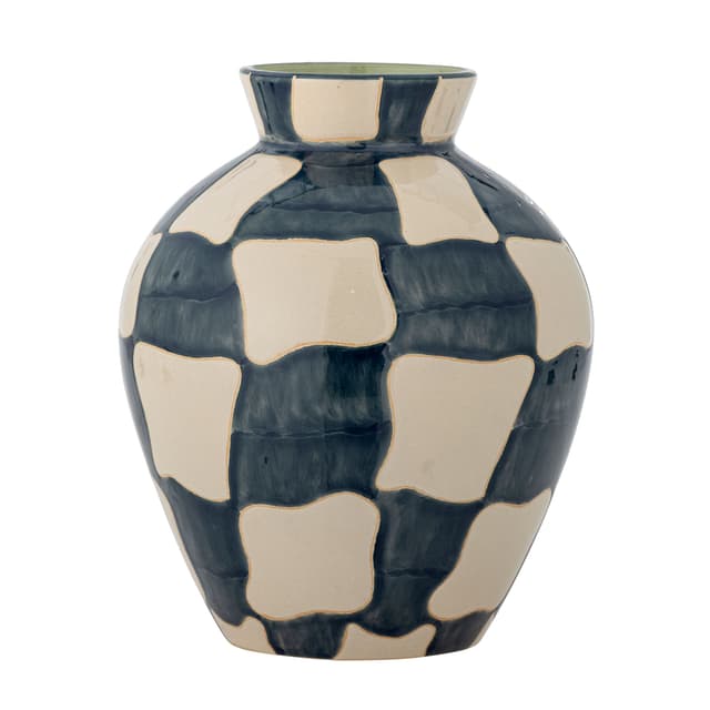 Check Vase Multi 24cm
