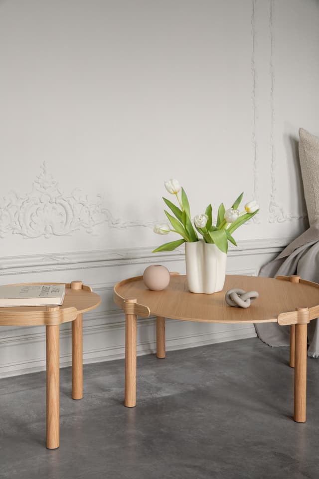 Woody Couchtisch Eiche 80cm