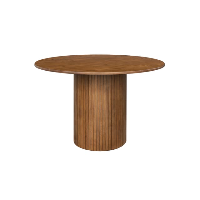 Adele Dining Table Walnut Ø110