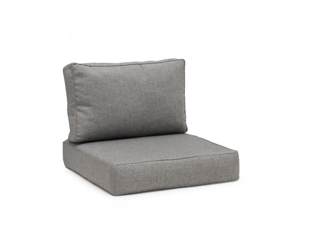 Stoltö Stuhlkissen Set Grau Melange