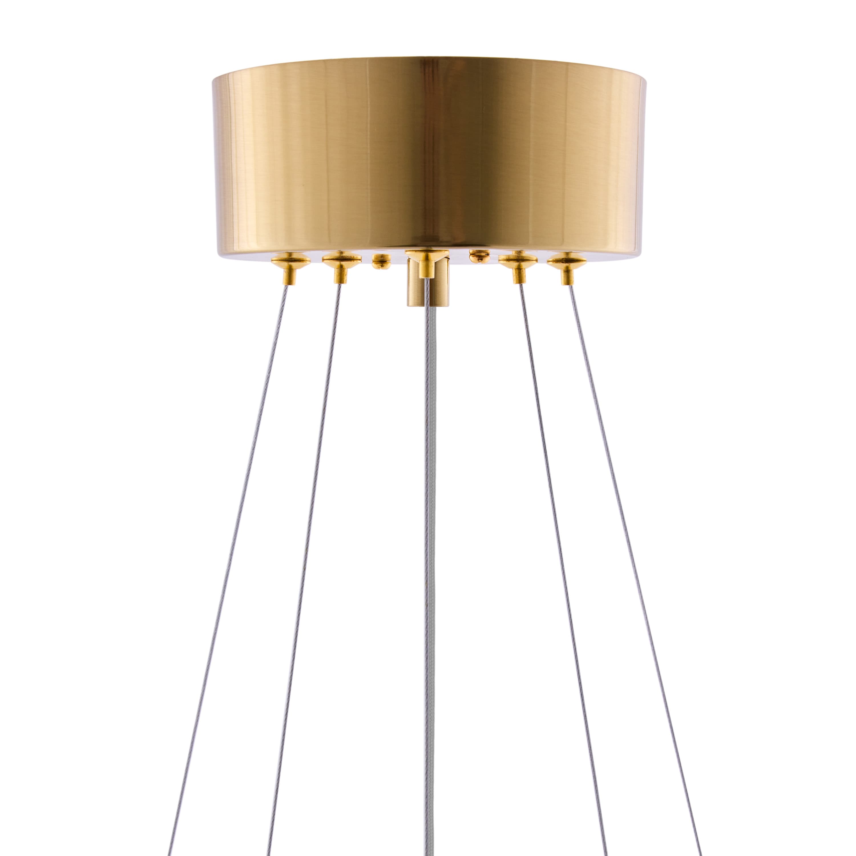 Hook Taklampa Clear/Brushed Brass